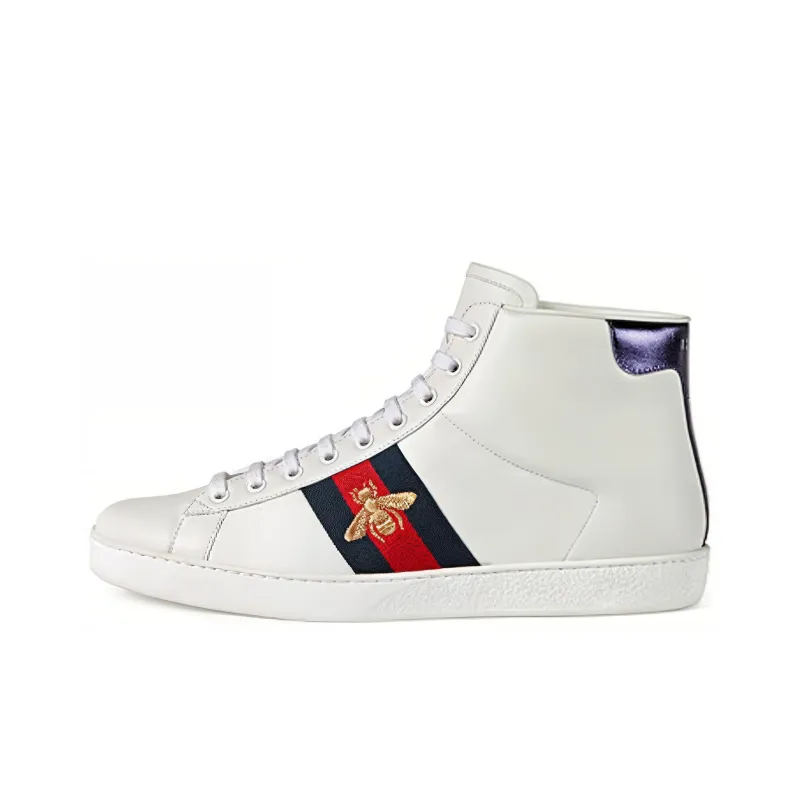 GUCCI Ace Leather High-0