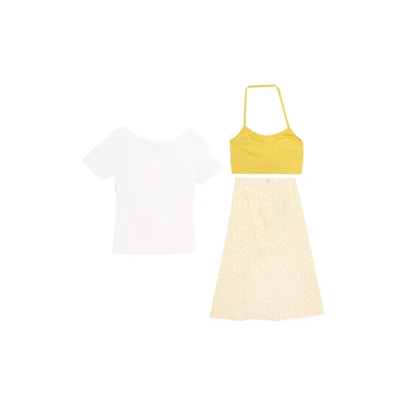 BRASS SCOUT Two Piece Skirt Sets Women's-1
