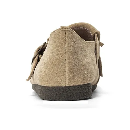 Q.VONTON Loafers Women's Coffee/Apricot-3