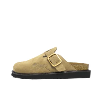 JOY BY YE3NJOY x UNNAMED FORCES EVA Cork Sole Slip-Resistant Odor-Resistant Wrap-toe Slippers Unisex Light Khaki