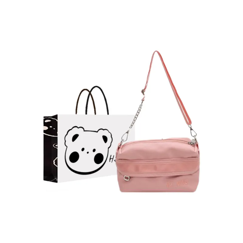 NX DOUGHNUT Fabric Shoulder Bag, Crossbody Bag Regular Women's Black/Light Yellow/Light Blue/Lake Blue/Pink-29