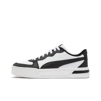 PUMA Skye Trainers Anti-Slip Wear-Resistant Low-Top Skateboard Shoes Women's White Black