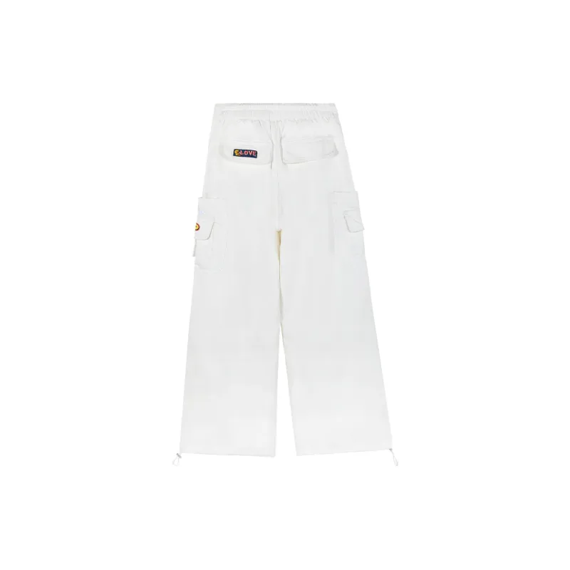 B.Duck Jeans Women's White-1