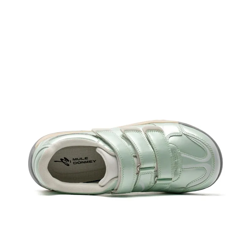 Mule Donkey Non-slip Support Low-Top Skateboard Shoes Unisex Mint Green Box Included-4