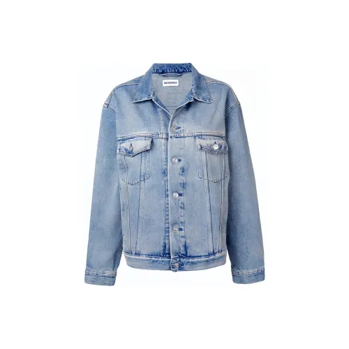 Balenciaga Denim Jacket Women's Light Blue