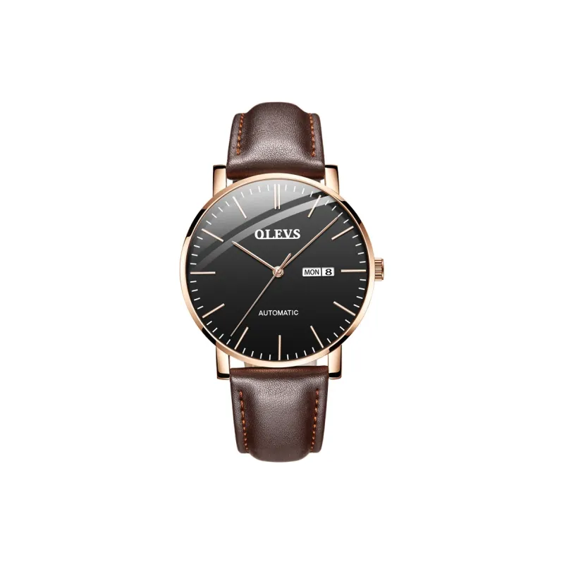 OLEVS Minimalist Series Mechanical Movement Watch Men's Watches White Dial-6