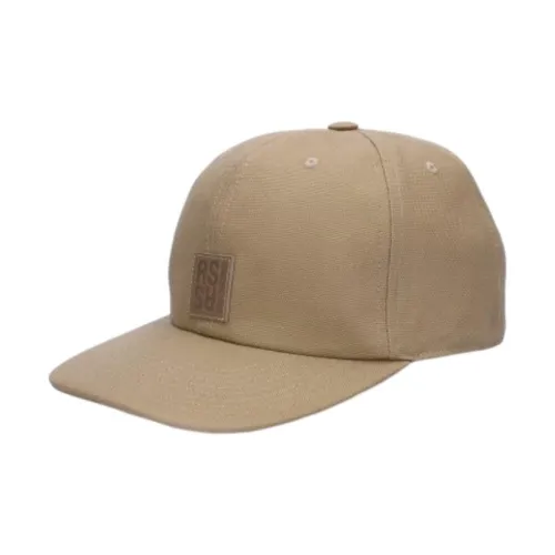 RAF SIMONS Cotton Baseball Caps Men's Khaki