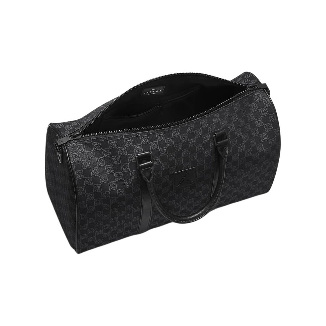 JORDAN Monogram Travel Bags Black - POIZON