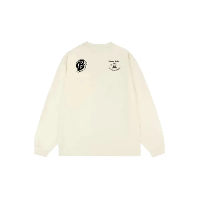 BKCXZICE Loose Fit Crew Neck Training Basketball Long Sleeved Trendy Running Casual Pullover Coat Men's-8
