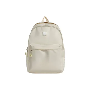 NX DOUGHNUT Nylon Fabric Backpack Unisex Ecru/Black/Yellow/Green/Pink