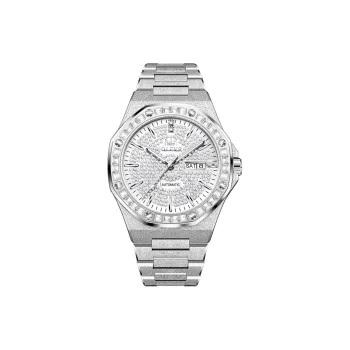 OLEVS Radiant Collection Mechanical Movement Watch Men's Watches Silver Dial