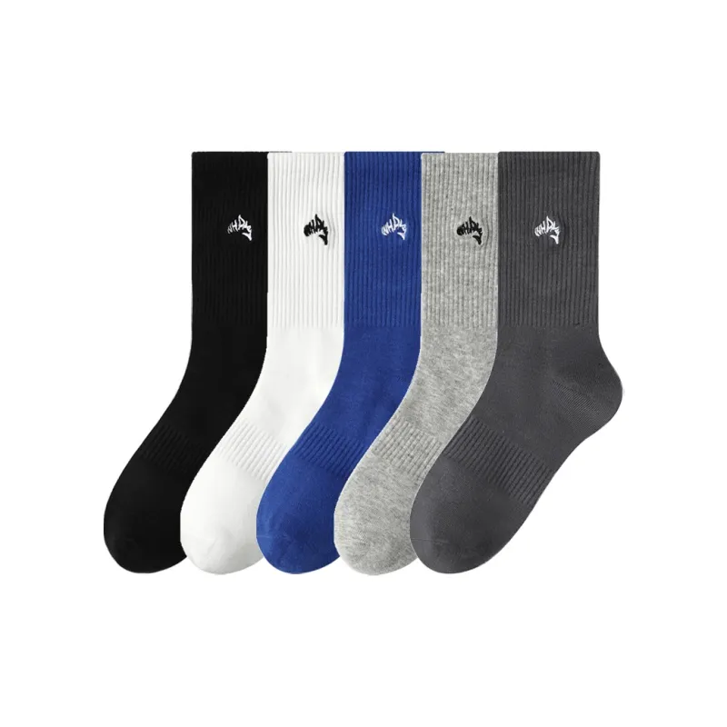 MIIOW Cool One Summer Series Mid Calf Socks Men's 5 Pack-6