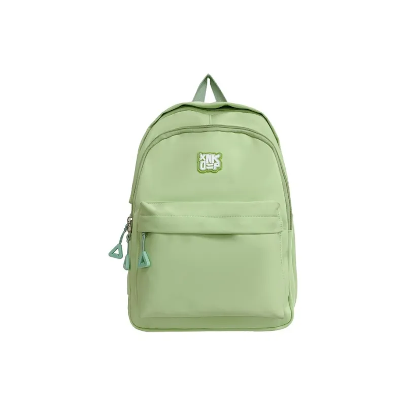 NX DOUGHNUT Nylon Fabric Backpack Unisex Ecru/Black/Yellow/Green/Pink-10