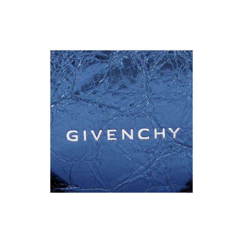 GIVENCHY Voyou Calfskin Shoulder Bag Crossbody Bag Women's Marine Blue-5