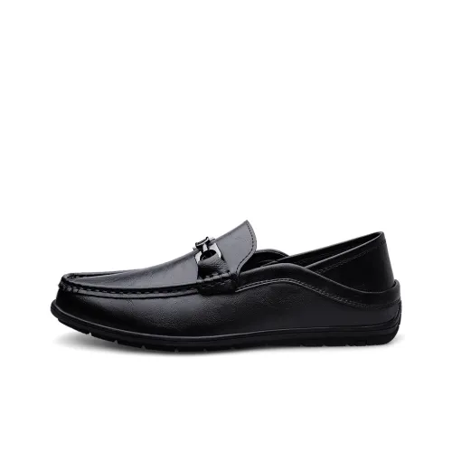 Wooden houses Gommino Loafers Men