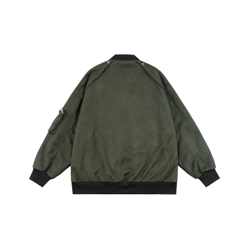 XINYINSU 24FW Jackets Coats Unisex Green-1
