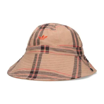 Adidas Cotton Bucket Hats Unisex Khaki