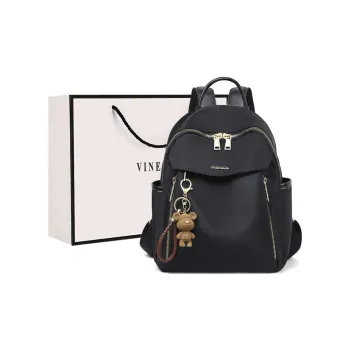 VINEY Oxford Backpack Tubas Women's Black