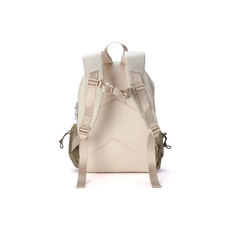B.Duck Polyester Backpack Regular Women's Beige Coffee/Green Orange-3