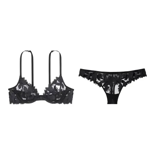 Victoria's Secret Underwear Set Women's Black
