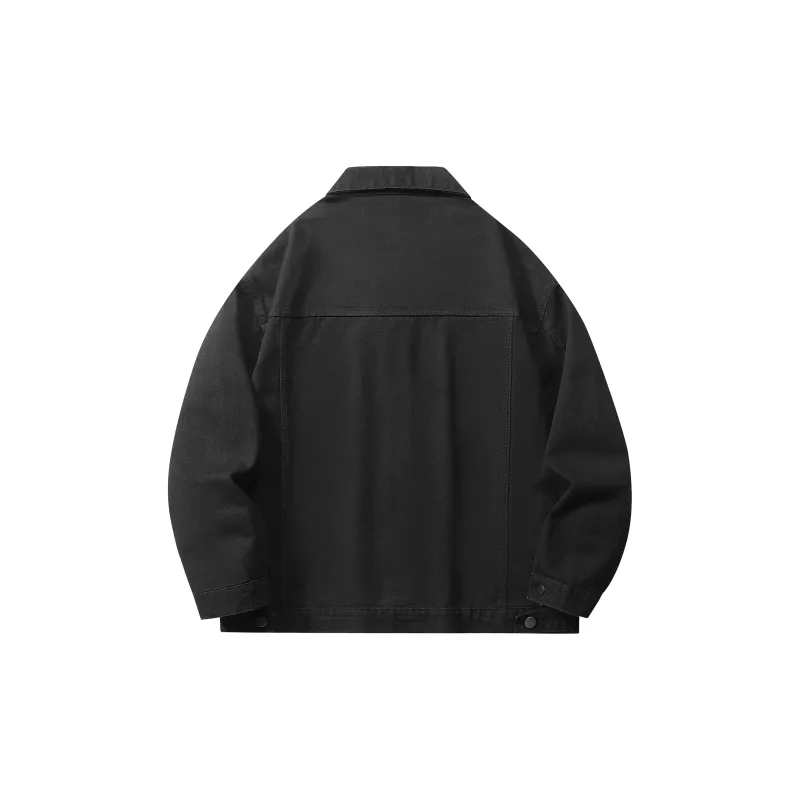 N'1 Denim Jackets Unisex Black-1