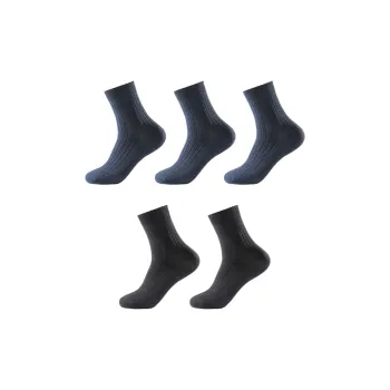 INVISIBLE Mid-Calf Socks Men's 5 Pack