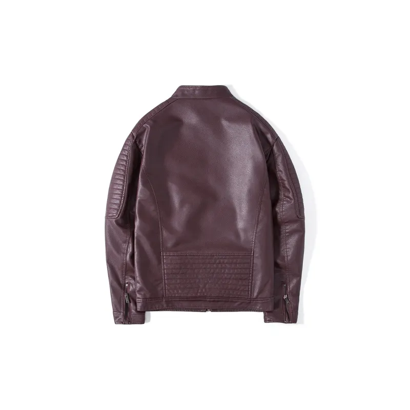 LISENPOK Leather Jackets Unisex-5