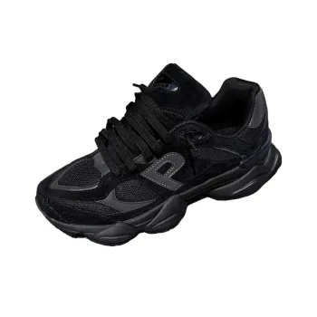 Imran Potato x New Balance NB 9060 Anti Slip Wear Resistant Low Top Casual Running Shoes Unisex Black
