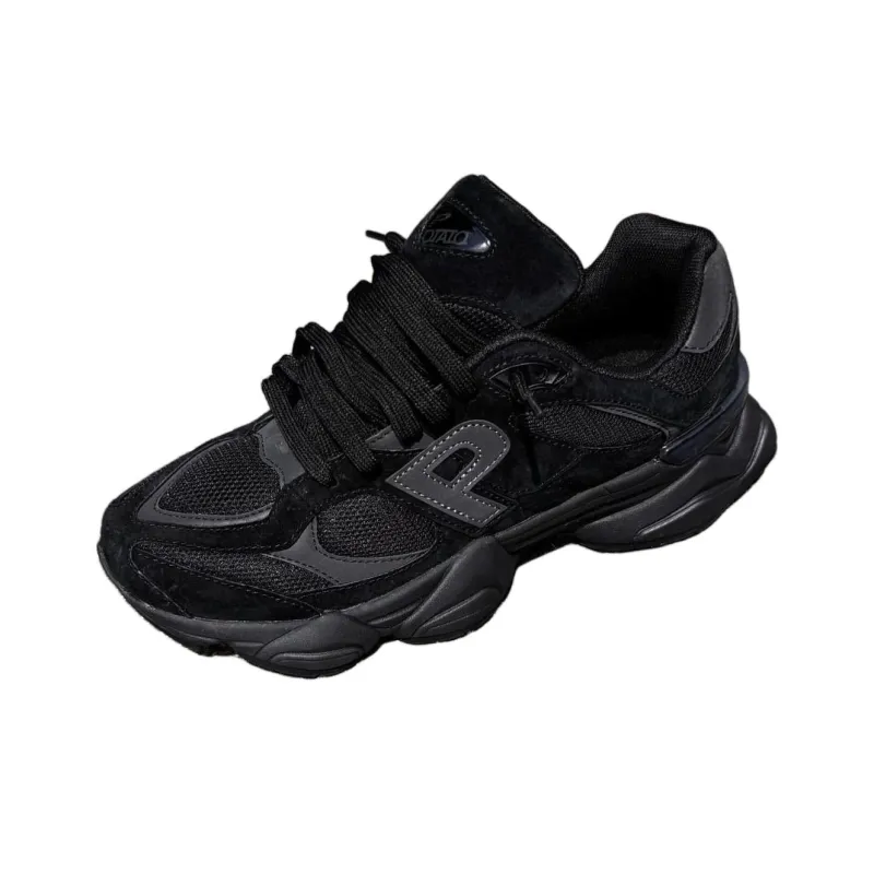 Imran Potato x New Balance NB 9060 Anti Slip Wear Resistant Low Top Casual Running Shoes Unisex Black-0