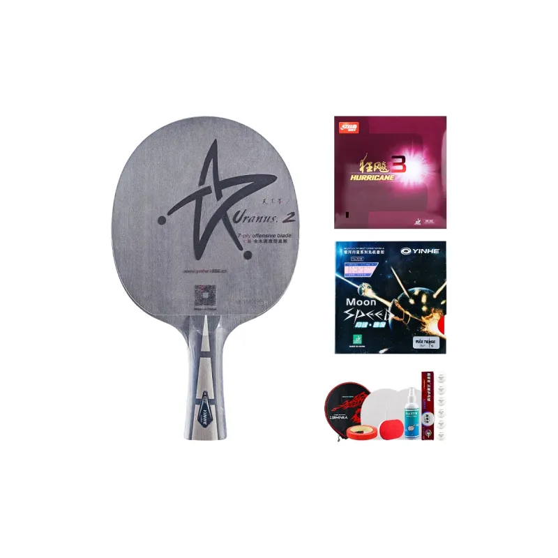 YINHE Ping Pong Paddles Unisex All Wood-18