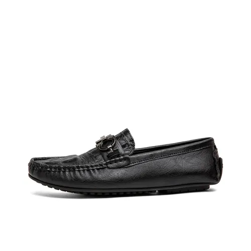 Wooden houses Gommino Loafers Men