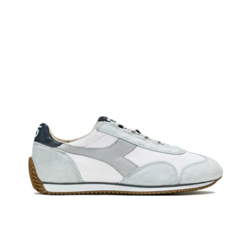 Diadora Equipe H Anti Slip Wear Resistant Casual Running Shoes Unisex White Gray-1