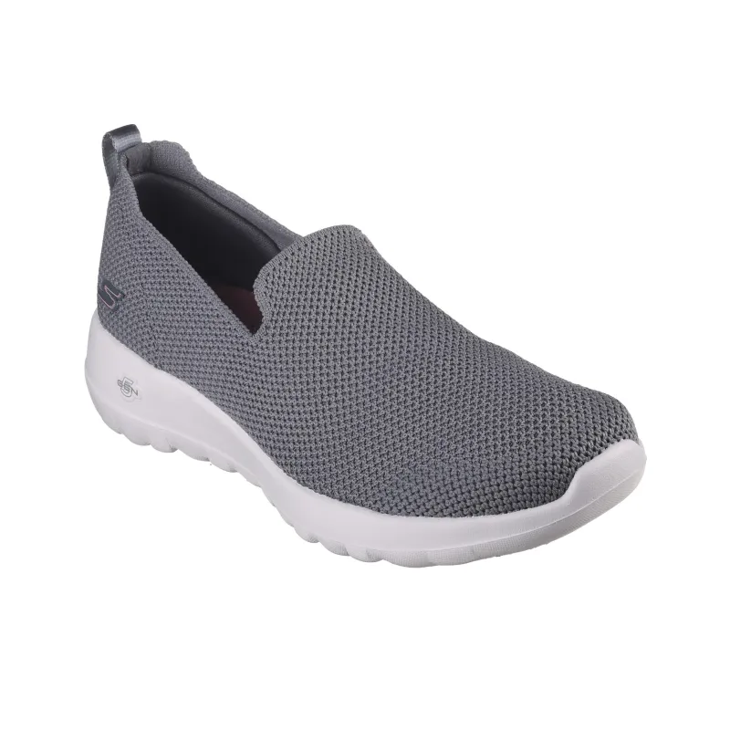 Skechers GO WALK Joy Breathable Lightweight Rebound Low-Top Casual Shoes Women's Charcoal Gray-2