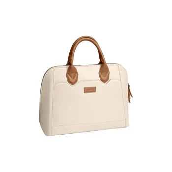 Techson Oxford Comfortable Microfiber Leather Handbag Regular Unisex Khaki/Blue/Green