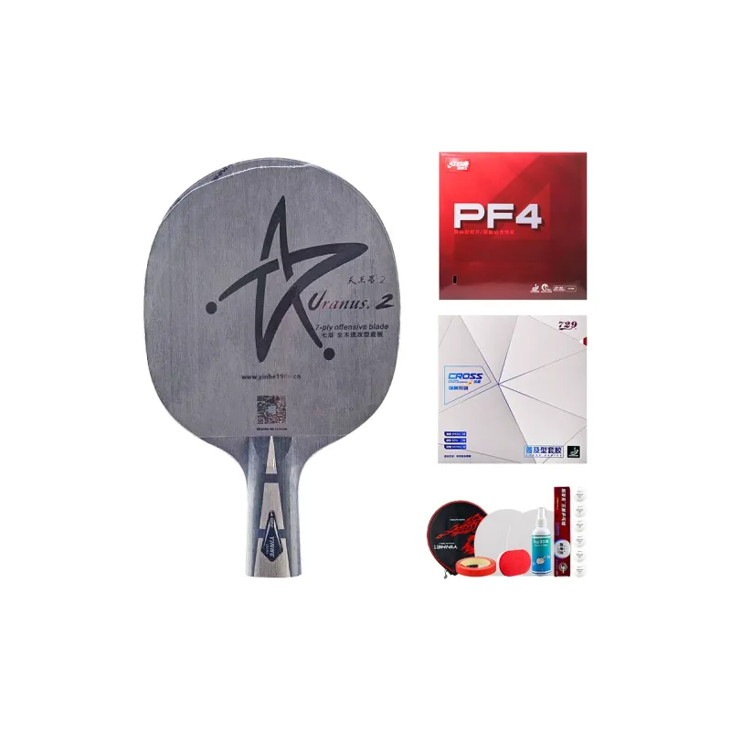 YINHE Ping Pong Paddles Unisex All Wood-15