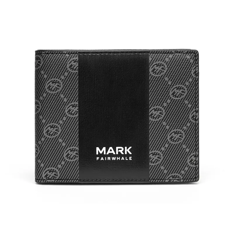 FAIRWHALE PVC Wallet Unisex Black-1