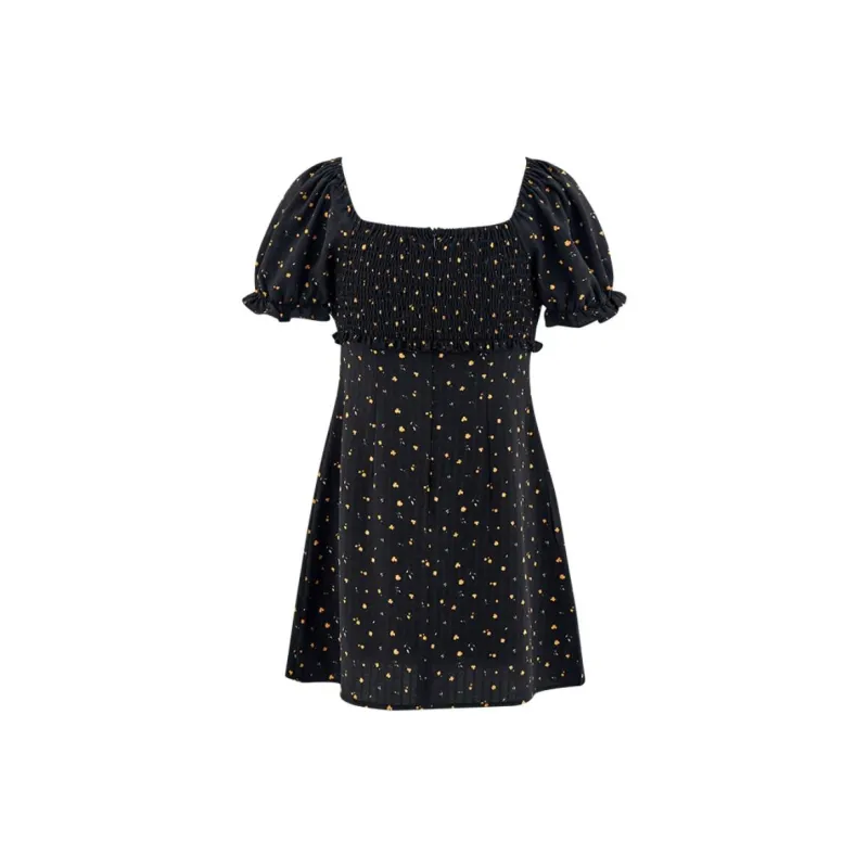 MOUSSY Short Sleeved Dresses Women's-3