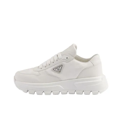 PRADA PRAX 01 Low Top Casual Shoes Women's White