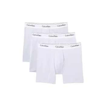 CALVIN KLEIN Underpants Men's 3 Pack White