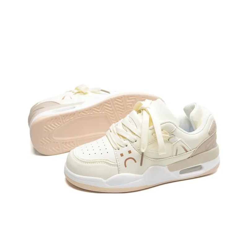 Circle Small Coverage Slip Resistant Lightweight Height Increasing Low Top Skateboard Shoes Unisex-4
