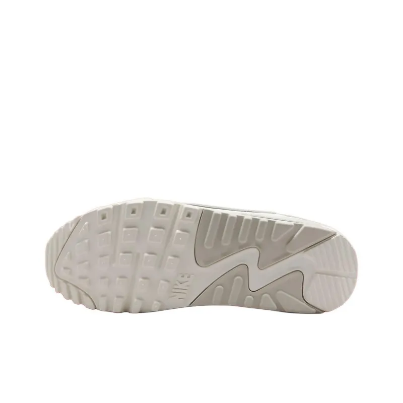 Nike Air Max 90 Futura Slip Resistant Low Top Skateboard Shoes Men's White Gray-5
