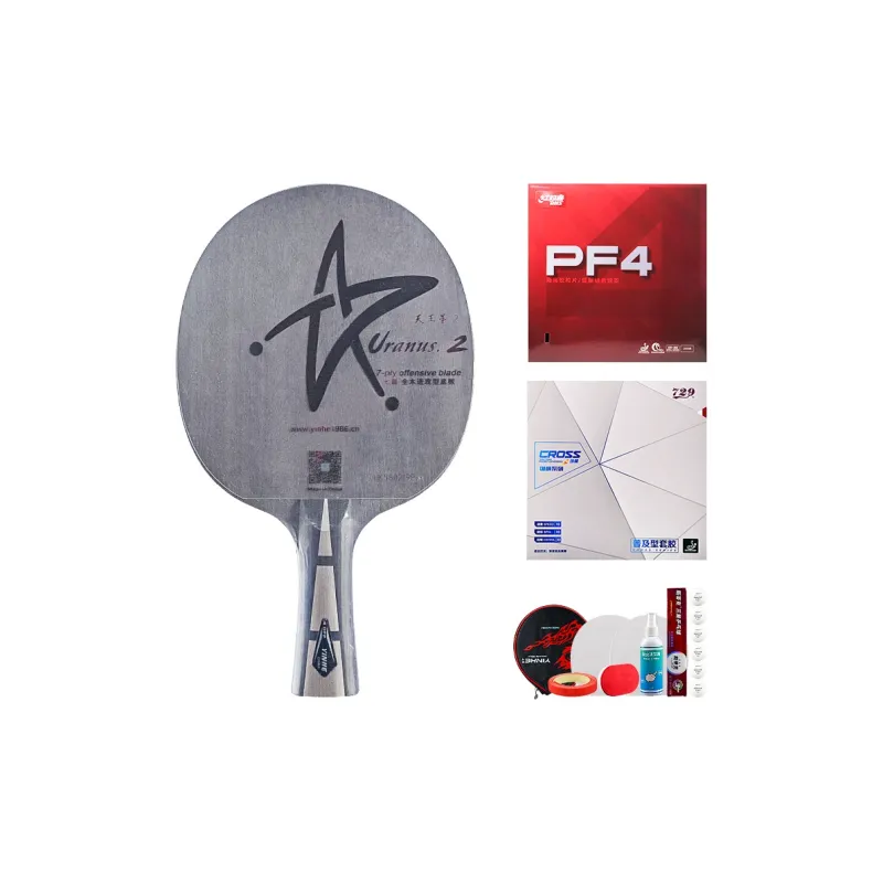 YINHE Ping Pong Paddles Unisex All Wood-14