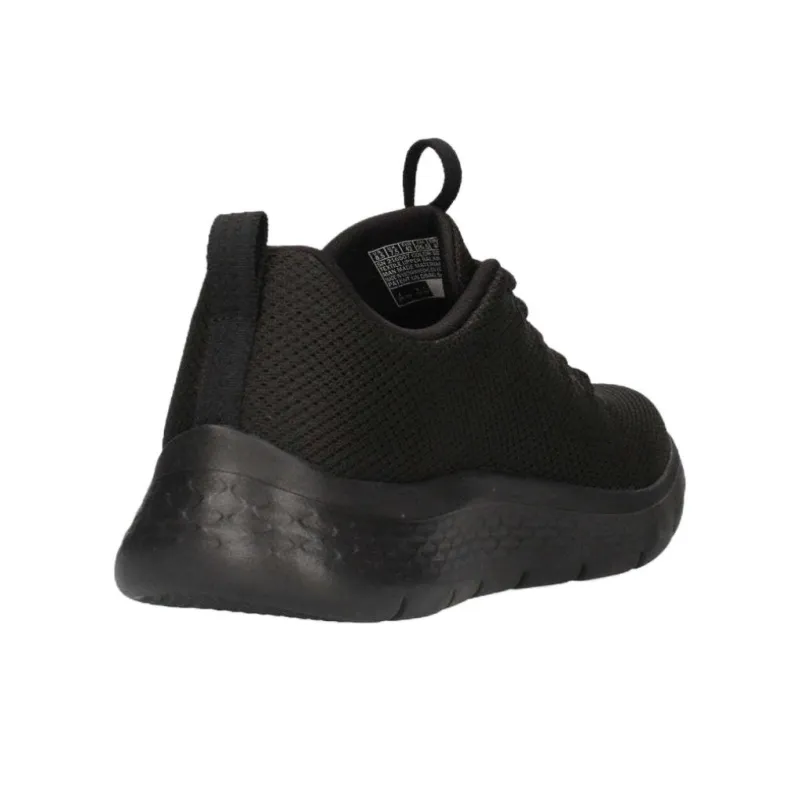 Skechers Go Walk Fle Slip Resistant, Abrasion Resistant, Breathable Low Top Running Shoes Men's Black-5