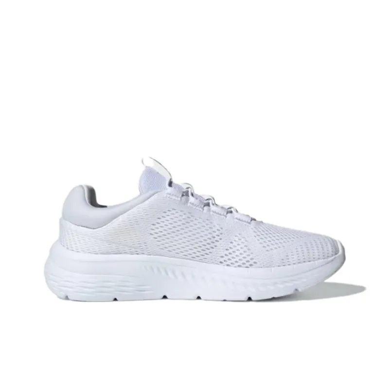 Adidas Cloudfoam Anti Slip Wear Resistant Low Top Casual Running Shoes Men's White-1