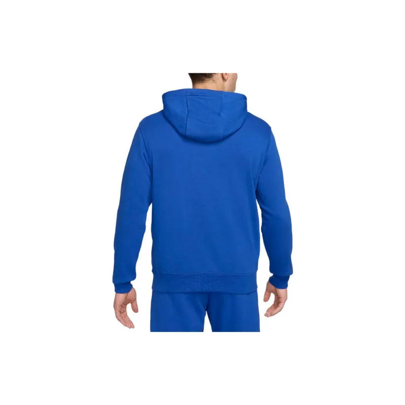 Nike Atlético Madrid Football French Terry Pullover Hoodie Sweatshirt Men's Royal Blue-1