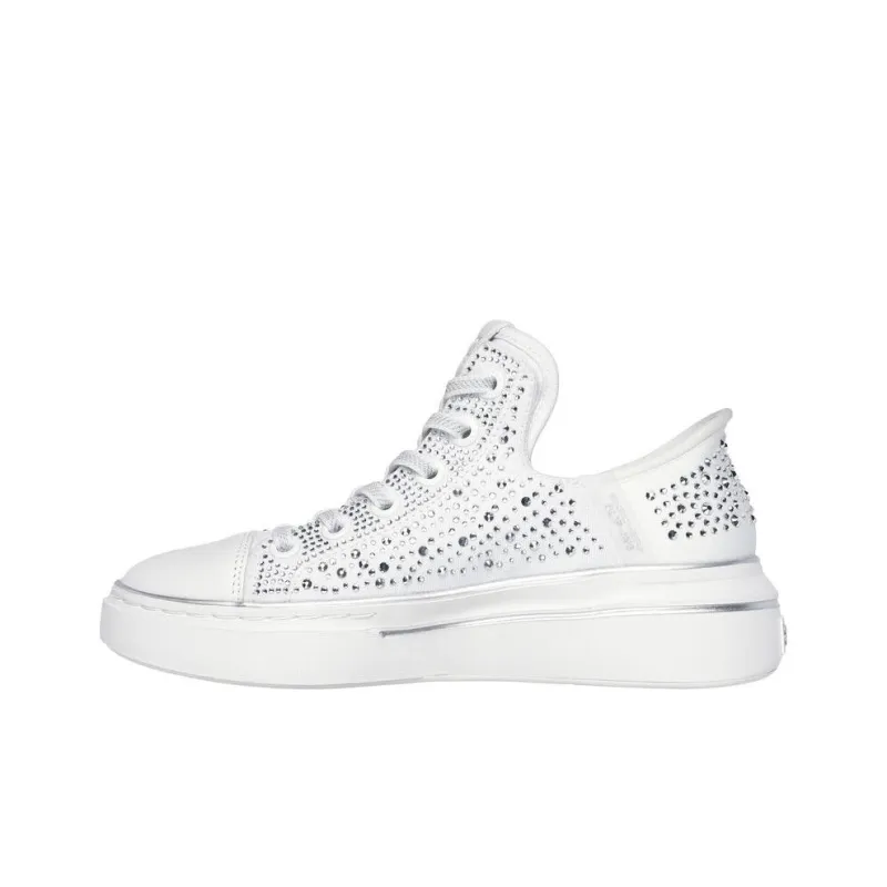 Skechers Snoop One Anti-Slip Wear-Resistant Low-Top Casual Shoes Women's White-2