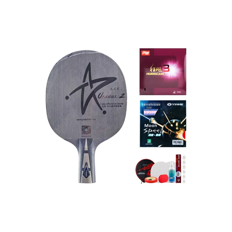 YINHE Ping Pong Paddles Unisex All Wood-19