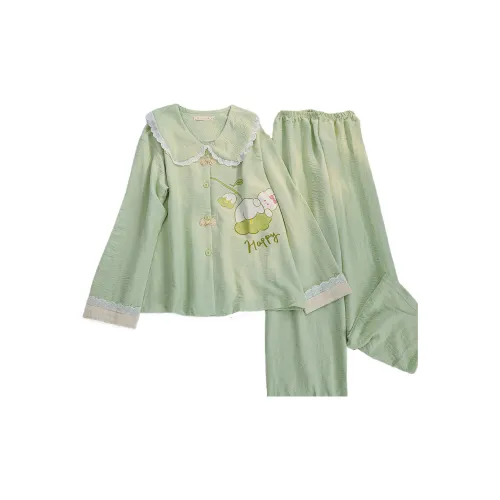 Ta Yan Pajama Set Women's Green