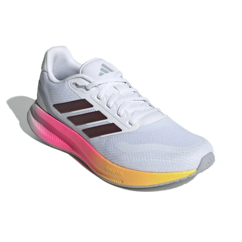 Adidas Runfalcon 5 Cloud White Aurora Met. Core Black-2
