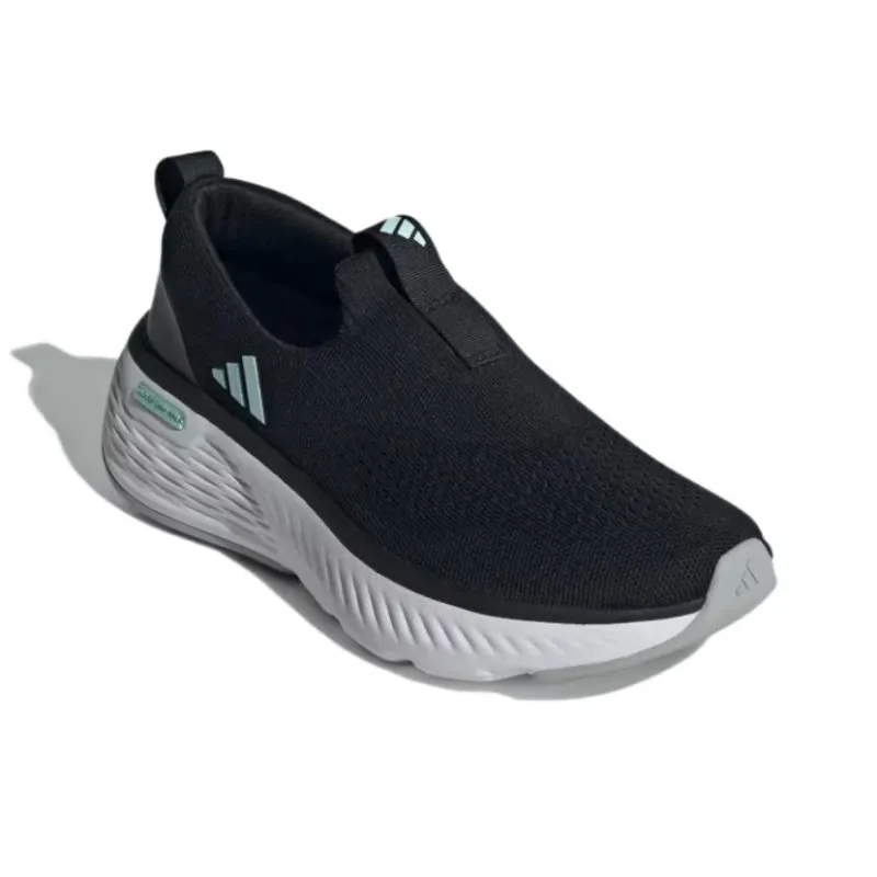 Adidas Slip Resistant And Breathable Low Top Casual Shoes Women's Black Green-2